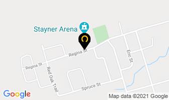 Stayner Community Arena in Stayner map
