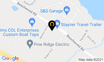 Stayner Travel Trailer Ltd in Wasaga Beach map