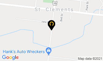 Stclements Fire Department in St Clements map