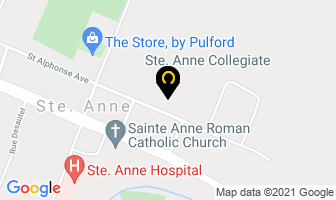Ste Anne Collegiate in Ste. Anne map
