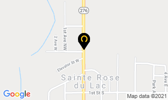 Ste Rose Co-Op in Sainte Rose Du Lac map