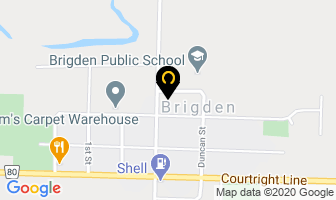 Steadman Brothers Funeral Chapels in Brigden map