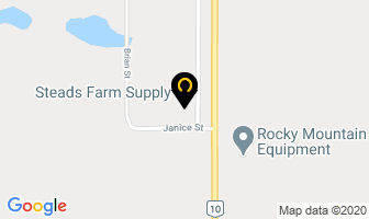 Steads Farm Supply in Boissevain map
