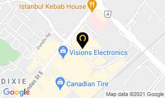 Steamul West in Mississauga map