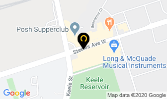 Steeles Auto Garage in North York map