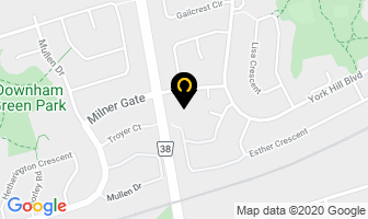 Steeles Veterinary Services in Vaughan map