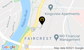Steerup Marketing in Ottawa map