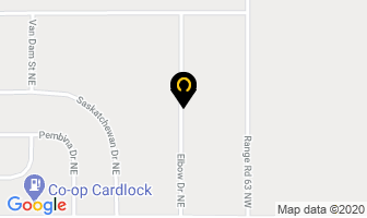 Stegen G Oilfield Services Office in Redcliff map