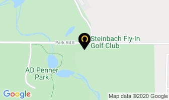Steinbach Fly-In Golf Club in Steinbach map