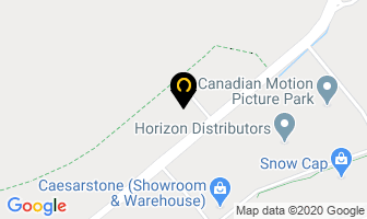 Stella Custom Glass Hardware Inc in Brant map