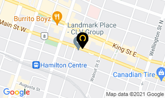 Stephen Bernstein Law Firm in Hamilton map