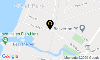 Stephen Dawson Haulage in Brockville map