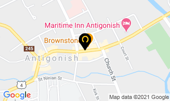 Stephenson Property Management in Antigonish map