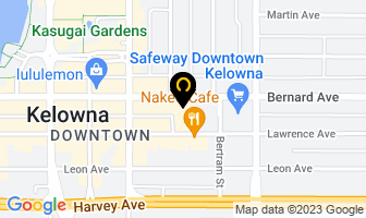Sterling Advisory Inc. in Kelowna map