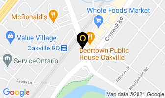 Sterling Stucco in Oakville map