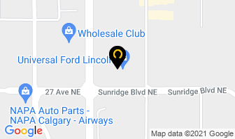 Sterling Trucks Of Calgary in Calgary map