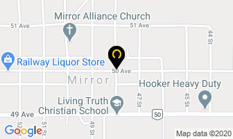 Stettler Information & Referral Centre in Stettler map