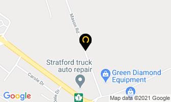 Steven Rush Trailer Rentals & Storage Ltd in Stratford map