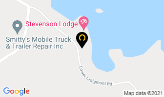 Stevenson Lodge in Combermere map