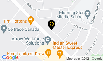 Steve's Produce in Mississauga map