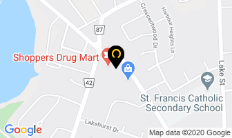 Stewart Brian Dr Port Dental Centre in St. Catharines map