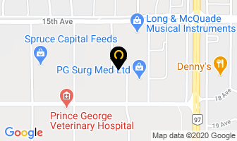 Stewart Robert Holdings Ltd in Prince George map
