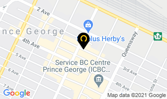 Sticky Wicket Designs in Prince George map