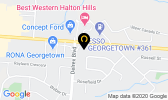 Still Waters Dental Group in Halton Hills map