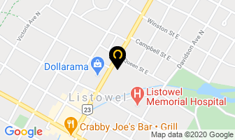 Stilleto Salon in Listowel map