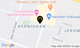 Stirling Furniture in Hamilton map