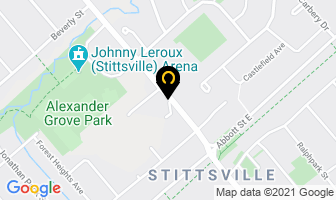 Stittsville Optometry in Guelph map