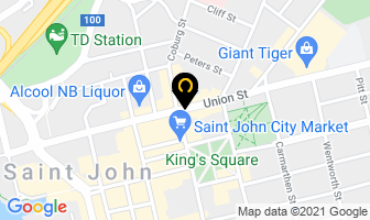 Stjohnmulticulturalandnew in Saint John map