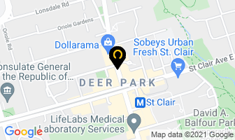 Stone Rose Hair Studio in Toronto map