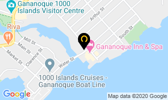 Stone Water Irish Pub in Gananoque map