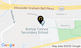 Stonebridge Masonry in Hamilton map
