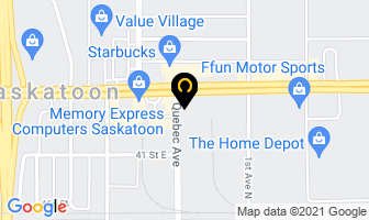Stone's Edge Granite Co in Saskatoon map