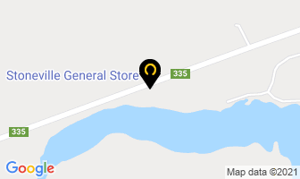Stoneville General Store in Division No. 8, Subd. L map