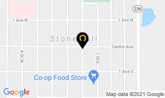 Stonewall Antiques in Stonewall map