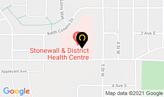 Stonewall Medical Group in Stonewall map