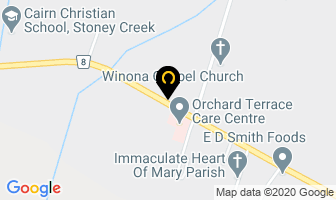 Stoney Creek Welding Ltd in Hamilton map