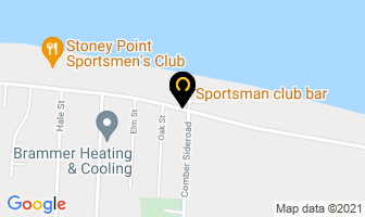 Stoney Point Marina in Keswick map