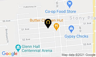 Stony Plain Baptist Church in Stony Plain map