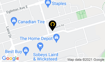 Storagemart in Orillia map