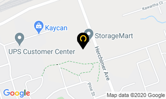 Storagemart in Magog map