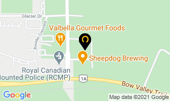 Storesmart Self-Storage in Canmore map