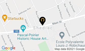 Storey Jamie M in Shediac map