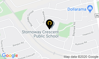 Stornoway Child Care in Markham map
