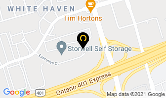 Storwell Self Storage in Scarborough map