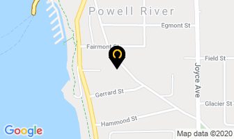 Strait Carpentry in Powell River map