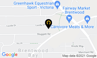 Strata Plan Vis in Brentwood Bay map